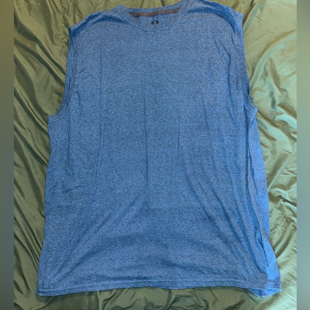 Fruit of the Loom Heather Blue Tee